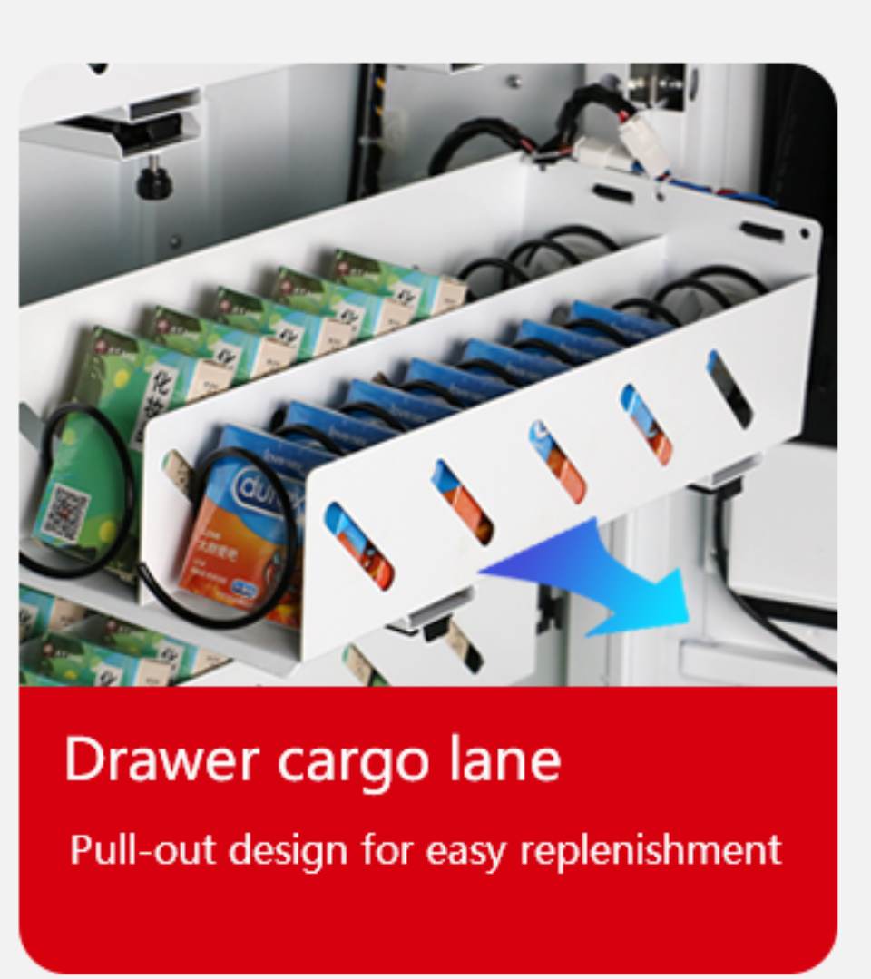 WALL MOUNTED VENDING MACHINE